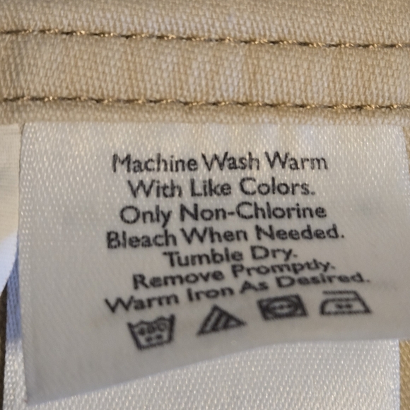 Eddie Bauer Women's M Beige Tan 100% Baumwolle (Cotton) Field Jacket Button Up - Picture 10 of 16